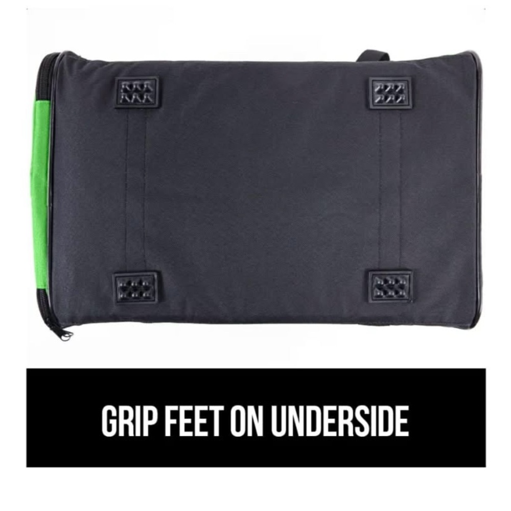 Green and Black Cat Travel Carrier - Picture 8 of 11
